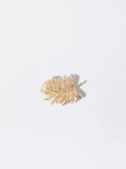 Parfois Alfinetes*Alfinete Com Folha | Dourado
