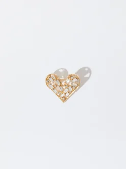 Parfois Alfinetes*Alfinete Coração | Dourado