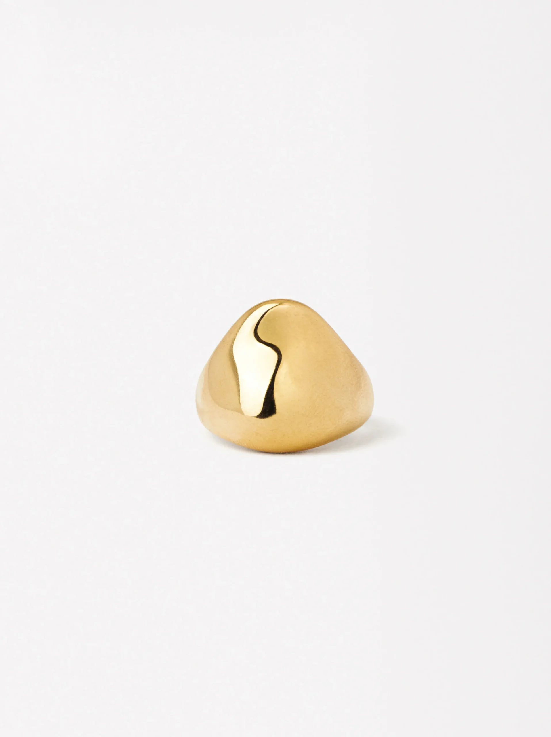 Parfois Aço inoxidável*Anel De Aço Inoxidável | Dourado
