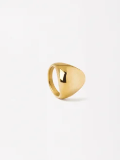 Parfois Aço inoxidável*Anel De Aço Inoxidável | Dourado