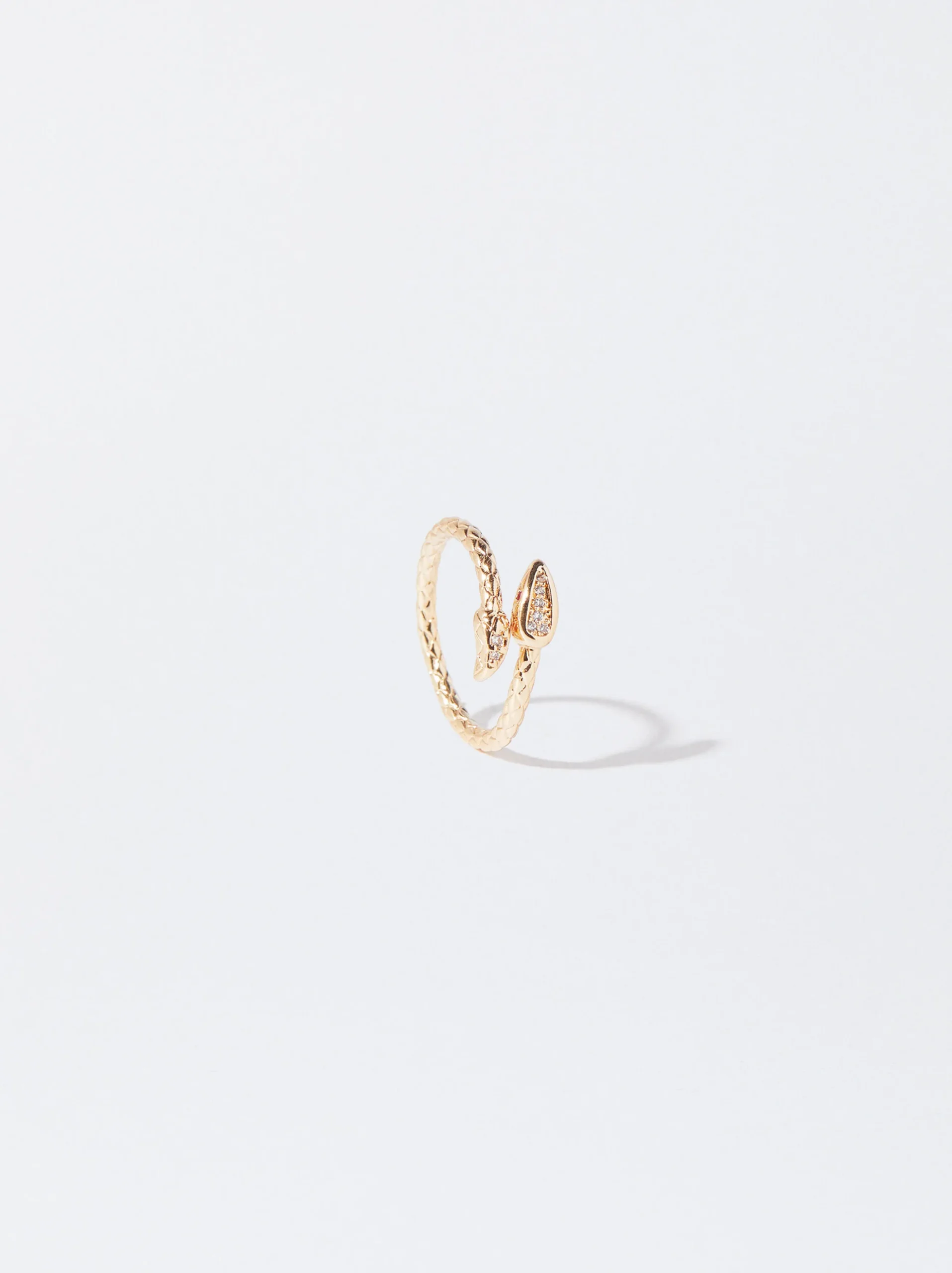 Parfois Bijuteria Delicada|Anéis*Anel Dourado Cobra | Multicor