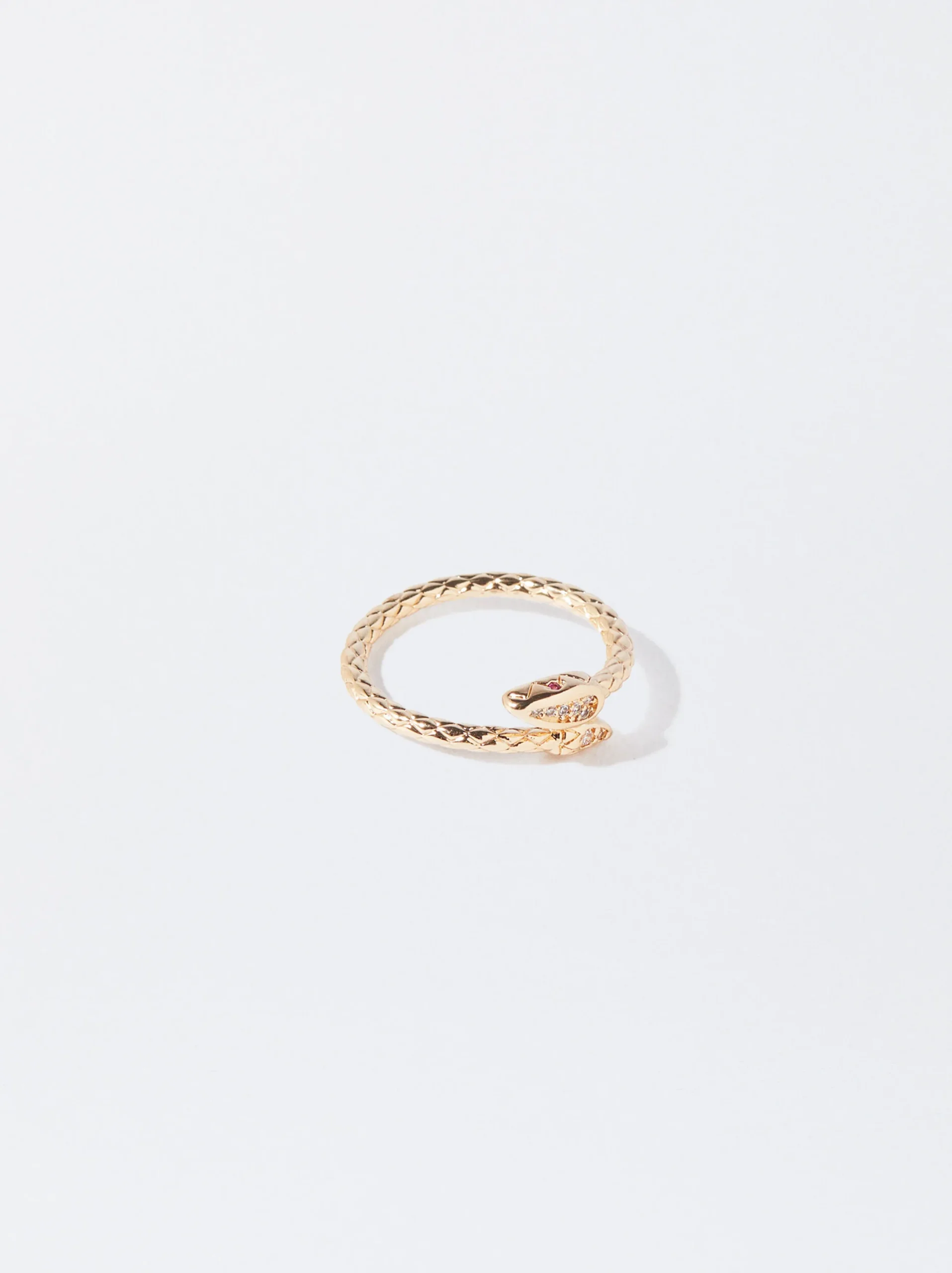 Parfois Bijuteria Delicada|Anéis*Anel Dourado Cobra | Multicor