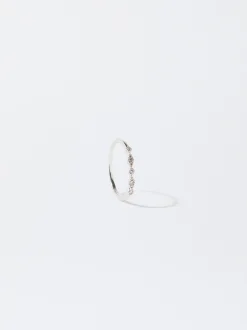 Parfois Bijuteria Delicada|Anéis*Anel Com Zircónias | Prateado
