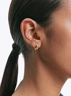 Parfois Premium*Argolas De Prata 925 | Dourado