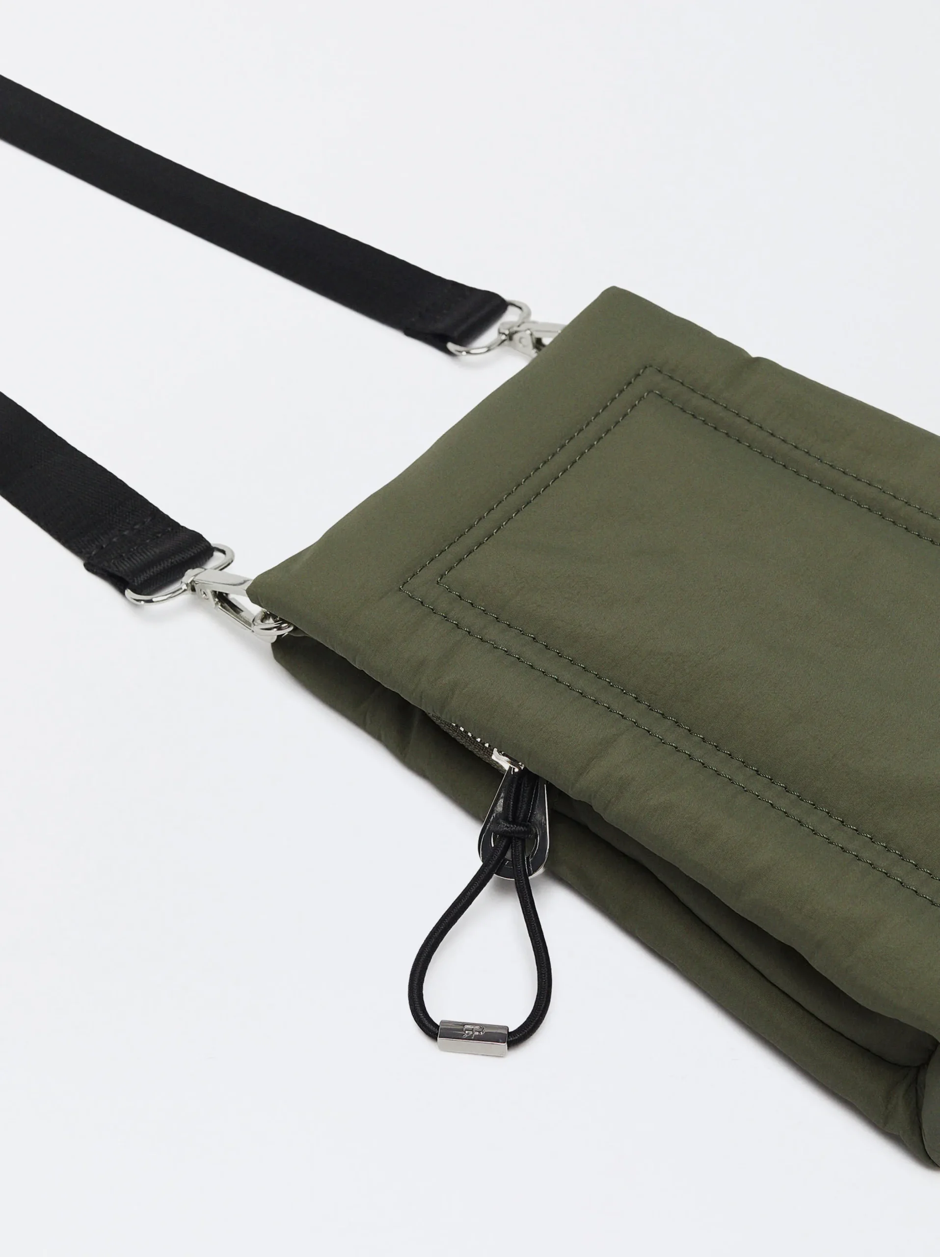 Parfois Acessórios Telemóvel|Bolsas para Telemóvel*Bolsa Para Telemóvel De Nylon Preto | Caqui