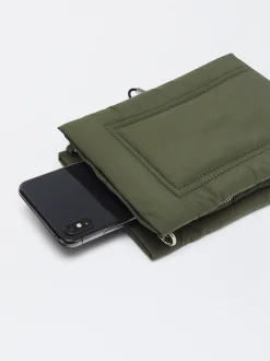 Parfois Acessórios Telemóvel|Bolsas para Telemóvel*Bolsa Para Telemóvel De Nylon Preto | Caqui