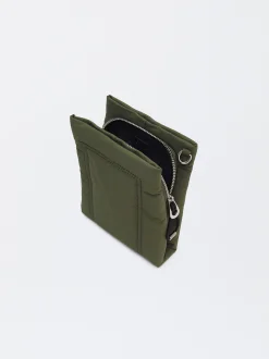 Parfois Acessórios Telemóvel|Bolsas para Telemóvel*Bolsa Para Telemóvel De Nylon Preto | Caqui