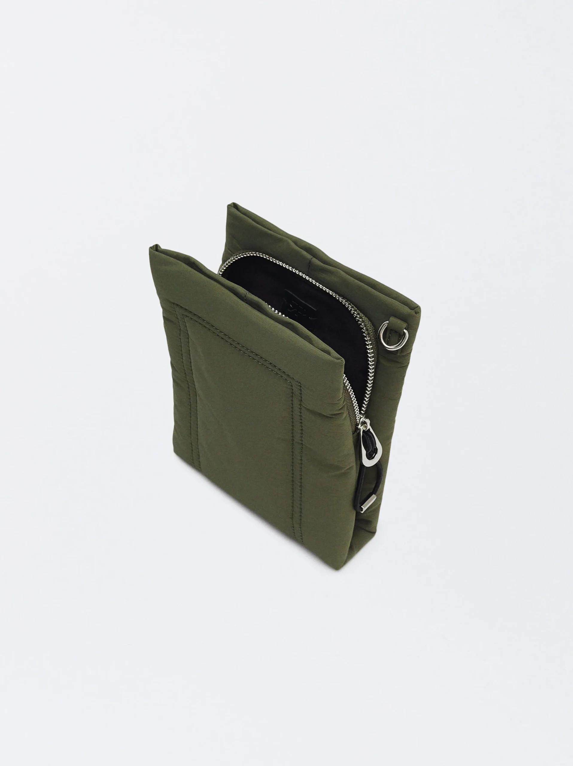Parfois Acessórios Telemóvel|Bolsas para Telemóvel*Bolsa Para Telemóvel De Nylon Preto | Caqui