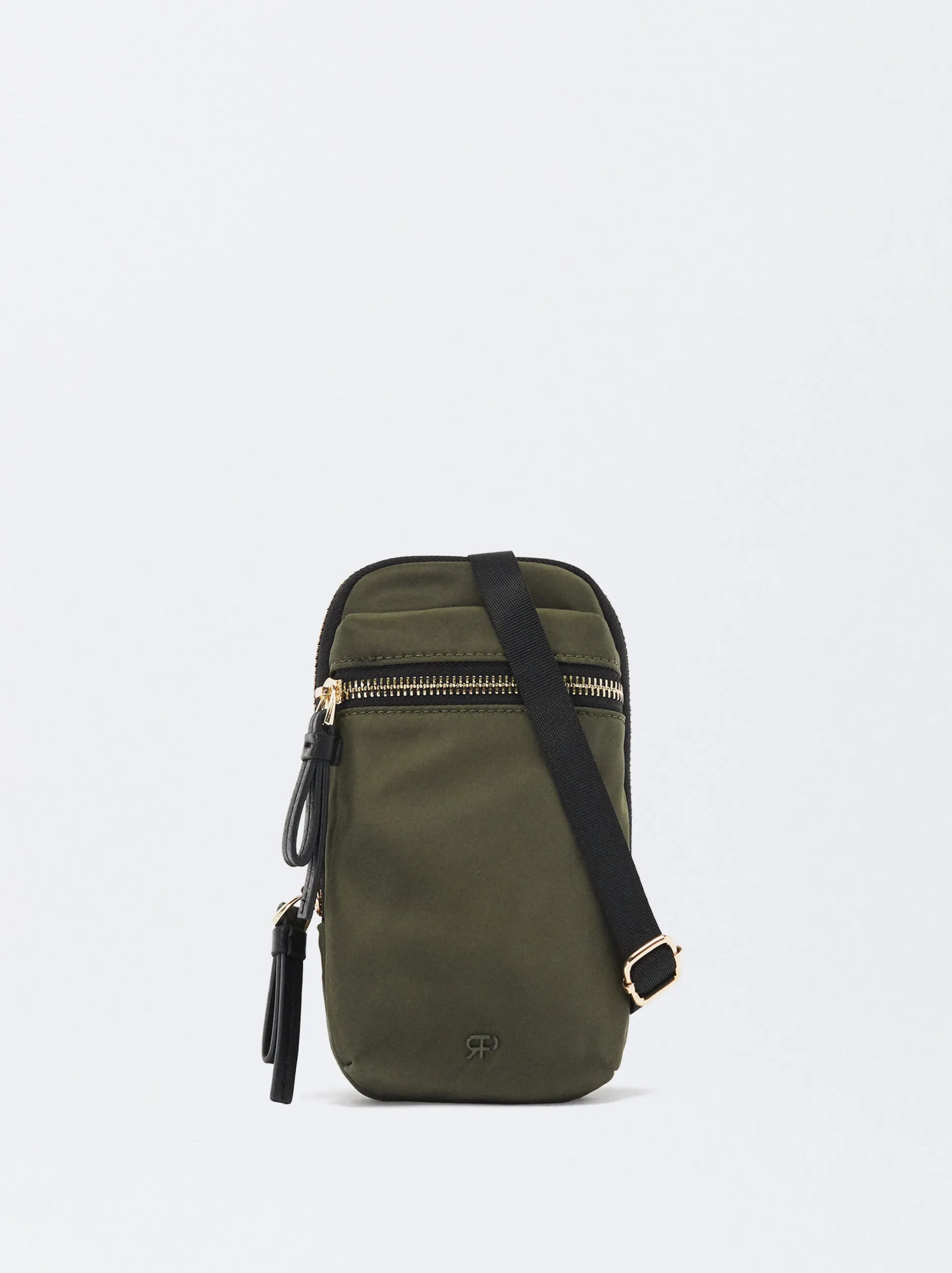 Parfois Acessórios Telemóvel|Bolsas para Telemóvel*Bolsa Para Telemóvel De Nylon Preto | Caqui