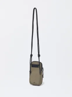 Parfois Acessórios Telemóvel|Bolsas para Telemóvel*Bolsa Para Telemóvel De Nylon Preto | Caqui