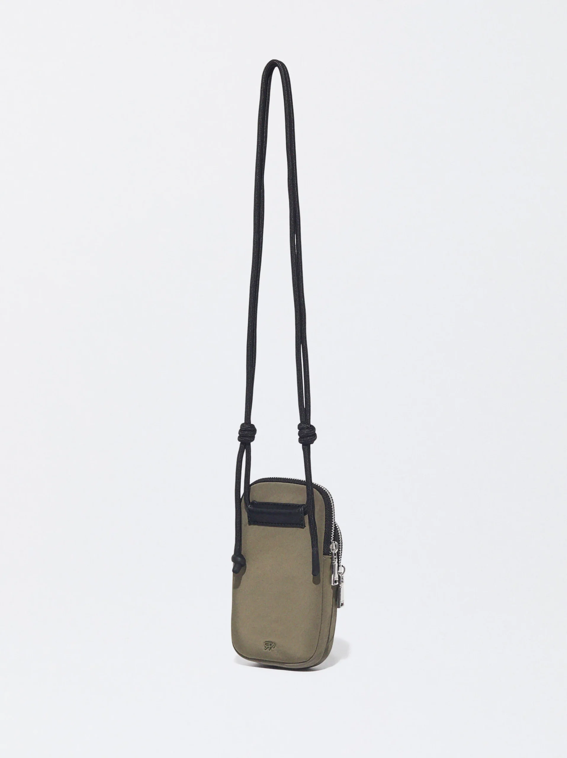 Parfois Acessórios Telemóvel|Bolsas para Telemóvel*Bolsa Para Telemóvel De Nylon Preto | Caqui