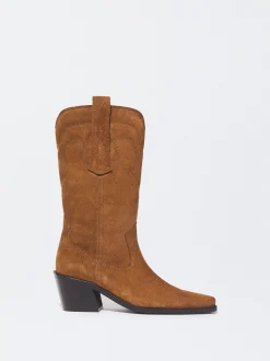 Parfois Pele|Botas e Botins*Botas Cowboy Pele | Castanho