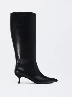 Parfois Botas e Botins*Botas Tacão Kitten | Preto