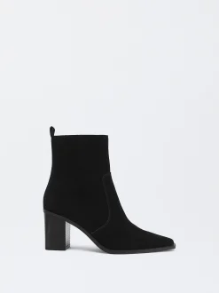 Parfois Pele|Botas e Botins*Botins De Pele Cowboy | Preto