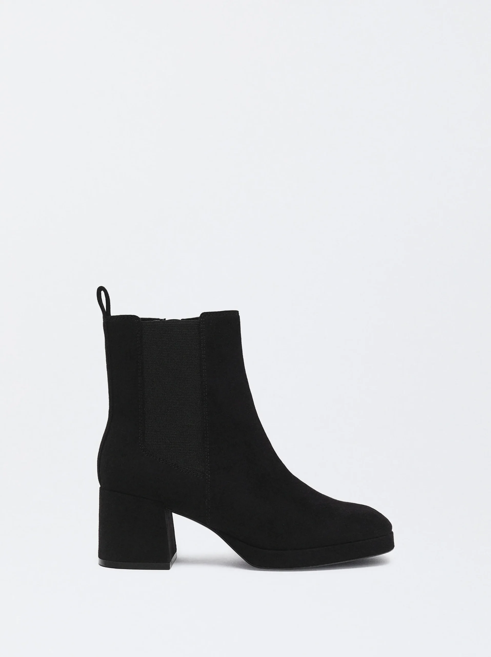 Parfois Botas e Botins*Botins Efeito Camurça | Preto