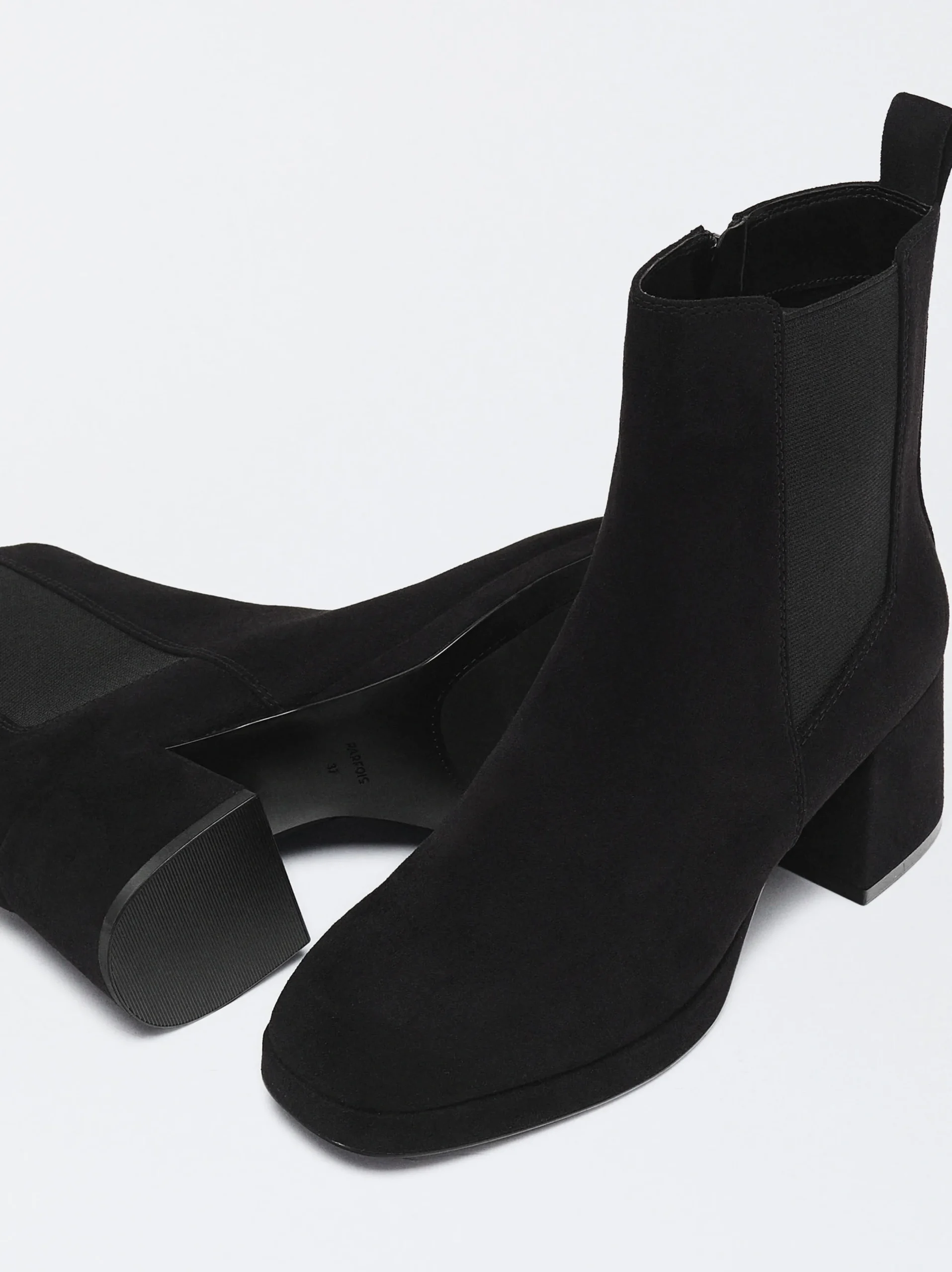 Parfois Botas e Botins*Botins Efeito Camurça | Preto