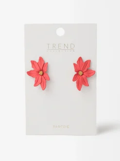 Parfois Bijuteria de festa new|Brincos*Brincos Com Flor Fúcsia | FÚcsia
