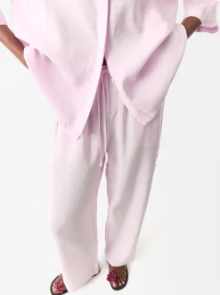 Parfois Básicos|Calças*Calças Fluidas Ajustáveis Com Cordão Verde | Lil&aacute;s