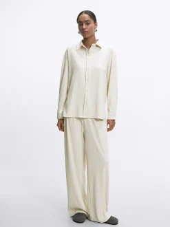 Parfois Básicos|Camisas*Camisa Fluida | Bege