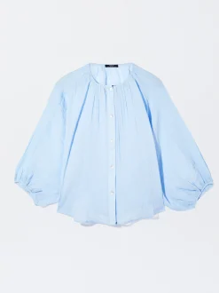 Parfois Básicos|Camisas*Camisa Manga Abaloada | Azul