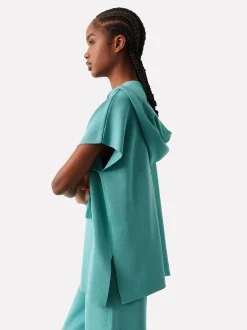 Parfois Básicos|Malha*Camisola De Malha Com Capuz Bege | Azul