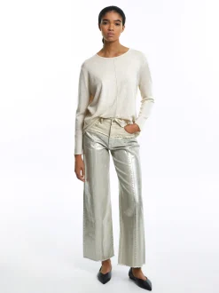 Parfois Malha|Camisolas e Cardigan*Camisola De Malha Com Lã Cinzento | Cru