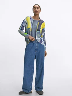 Parfois Malha|Camisolas e Cardigan*Camisola De Malha Estampada | Multicor