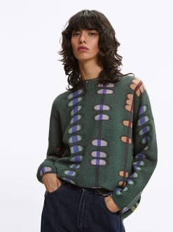 Parfois Malha|Camisolas e Cardigan*Camisola De Malha Estampada | Multicor