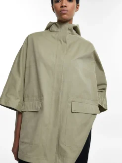 Parfois Blazers e Casacos*Capa Com Capuz | Caqui