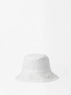 Parfois Chapéus*Chapéu Bucket Bordado | Branco