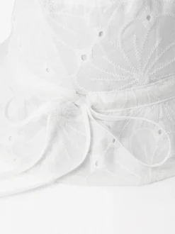 Parfois Chapéus*Chapéu Bucket Bordado | Branco