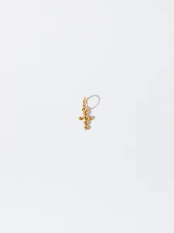 Parfois Crie o seu Colar*Charm Cruz Prata 925 | Dourado