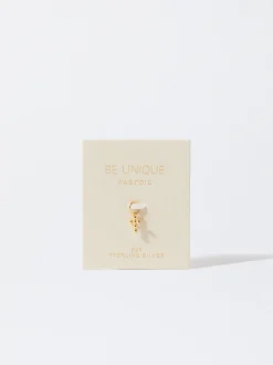 Parfois Crie o seu Colar*Charm Cruz Prata 925 | Dourado