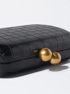 Parfois Malas Pequenas|Clutches*Clutch De Festa Com Alça De Corrente | Preto