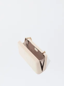 Parfois Clutches|Malas Pequenas*Clutch De Festa Com Alça De Corrente Cru | Rosa