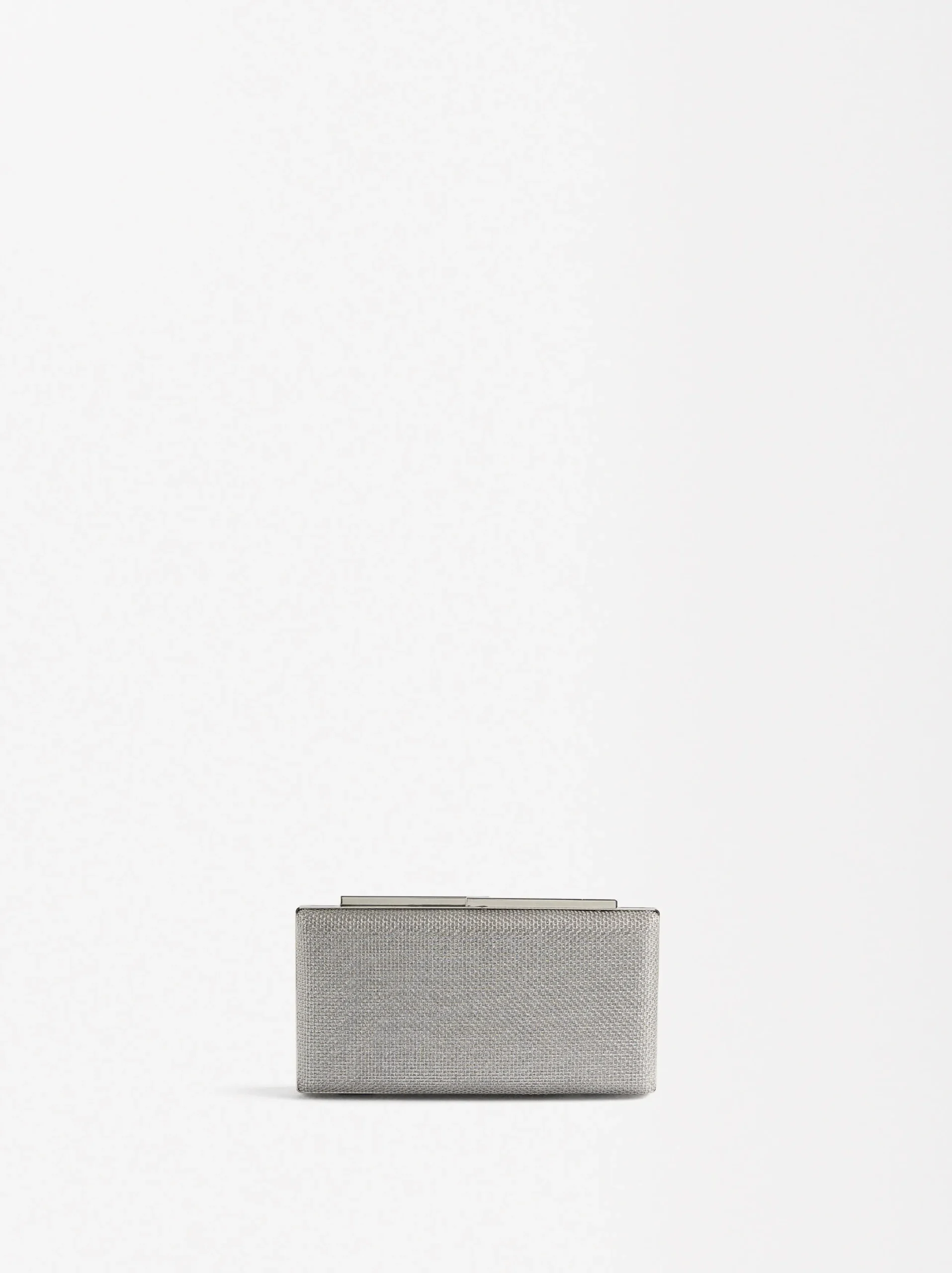 Parfois Malas Pequenas|Clutches*Clutch De Festa Com Alça De Corrente Preto | Prateado