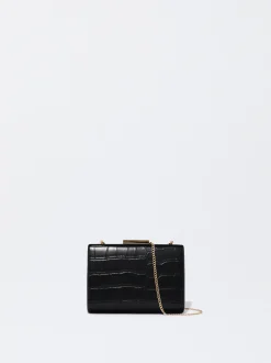 Parfois Malas Pequenas|Clutches*Clutch De Festa Gravado Animal | Preto