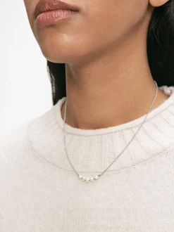 Parfois Bijuteria Delicada*Colar Dourado Com Pérolas Dourado | Prateado
