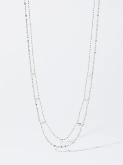 Parfois Bijuteria Delicada*Colar Dourado Dourado | Prateado