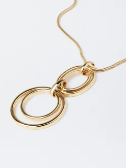 Parfois Básicos*Colar Longo Com Pendente | Dourado