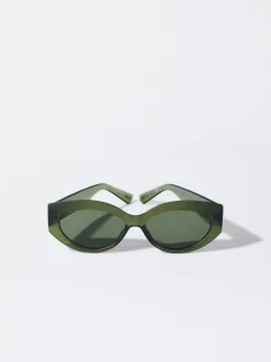 Parfois Óculos*Óculos De Sol Cat Eye | Caqui