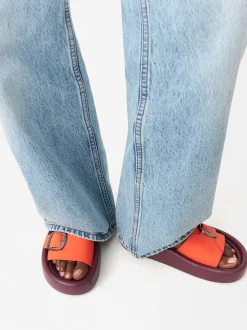 Parfois Sandálias|Sapatos de Salto Alto*Exclusivo Online - Sandálias Com Plataforma Verde | Vermelho