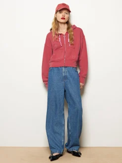 Parfois Sweatshirts*Exclusivo Online - Sweatshirt De Algodão | Vermelho