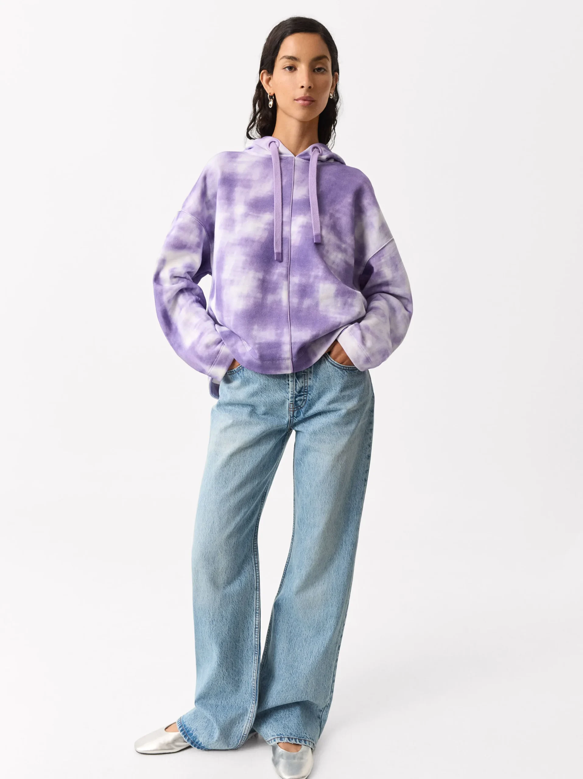 Parfois Sweatshirts*Exclusivo Online - Sweatshirt Em Algodão Cinzento | Lilás