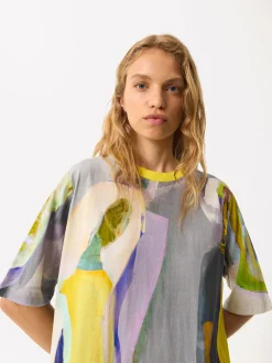 Parfois Vestidos*Exclusivo Online - Vestido Algodão Estampado | Multicor