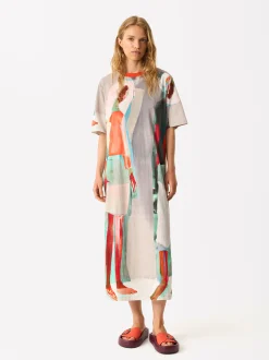 Parfois Vestidos*Exclusivo Online - Vestido Algodão Estampado | Multicor
