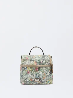 Parfois Lancheiras*Lancheira Estampada Efeito Nylon Personalizável | Verde
