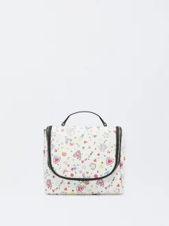 Parfois Lancheiras*Lancheira Estampada Love Fúcsia | FÚcsia