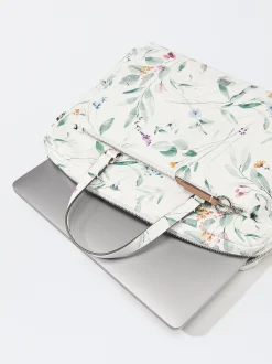 Parfois Malas para PortÁtil|Viagem*Mala Estampada Para Portátil De 13" | Verde