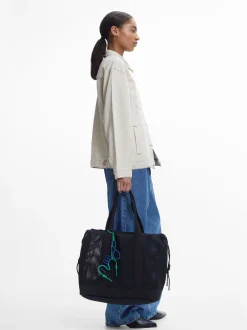 Parfois Malas Grandes|Shoppers*Mala Shopper Com Penduro | Preto